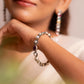 Navratna Floral Grace Bangle