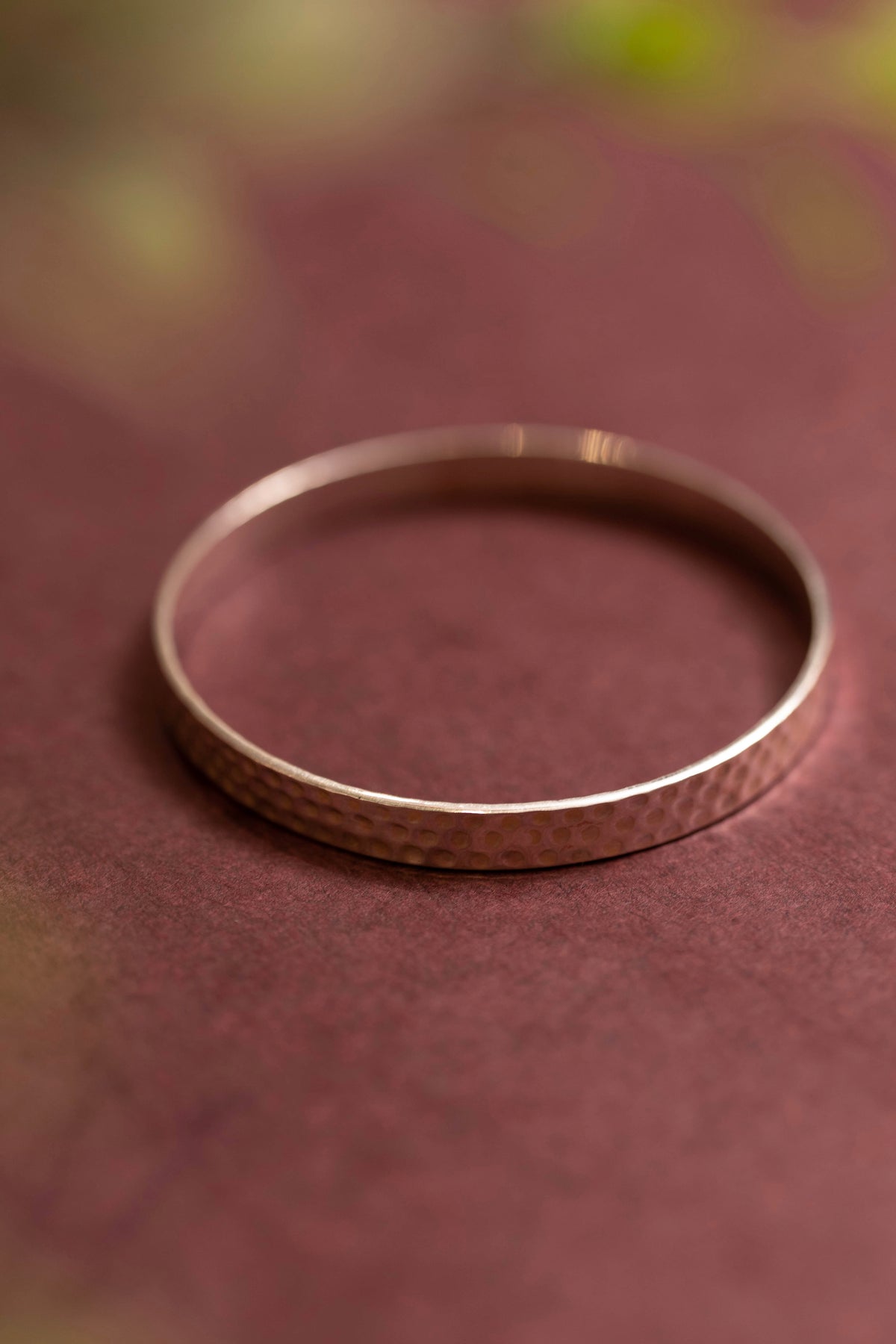 Aadhya Dotted Hammered Bangle