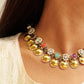 Anokhi Navratan Jhalar Pearl Necklace
