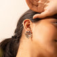 Mishi Navratan Peacock Bloom Stud
