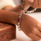 Navratna Floral Grace Bangle