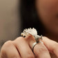 Anaya Peacock Pearl Heritage Ring