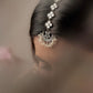 Celestial Kundan Chaandphool Pearl Maangtika