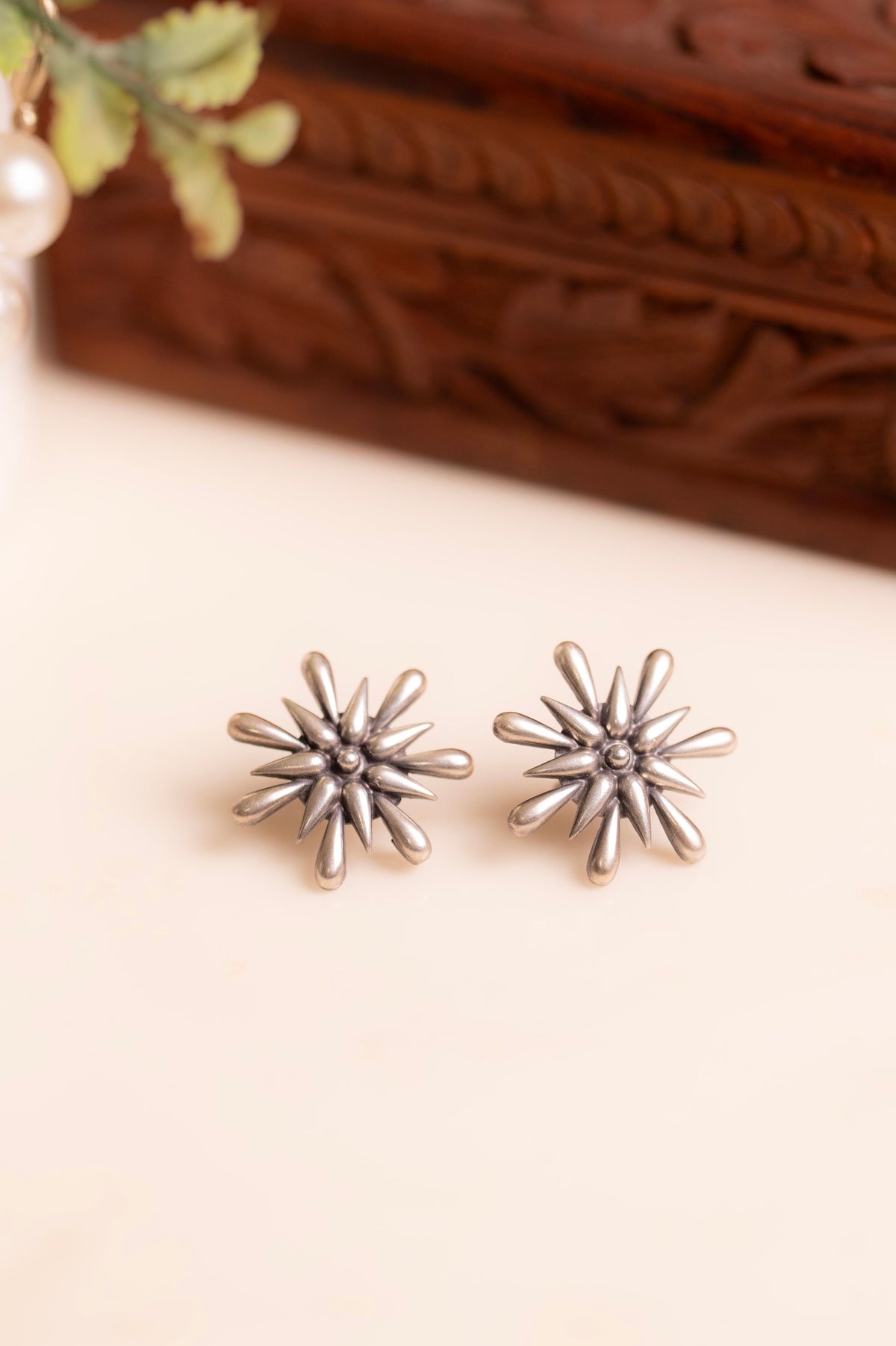 Anaya Celestial Bloom Studs