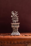 Lakshmi Tulsi Vriksha Silver Idol