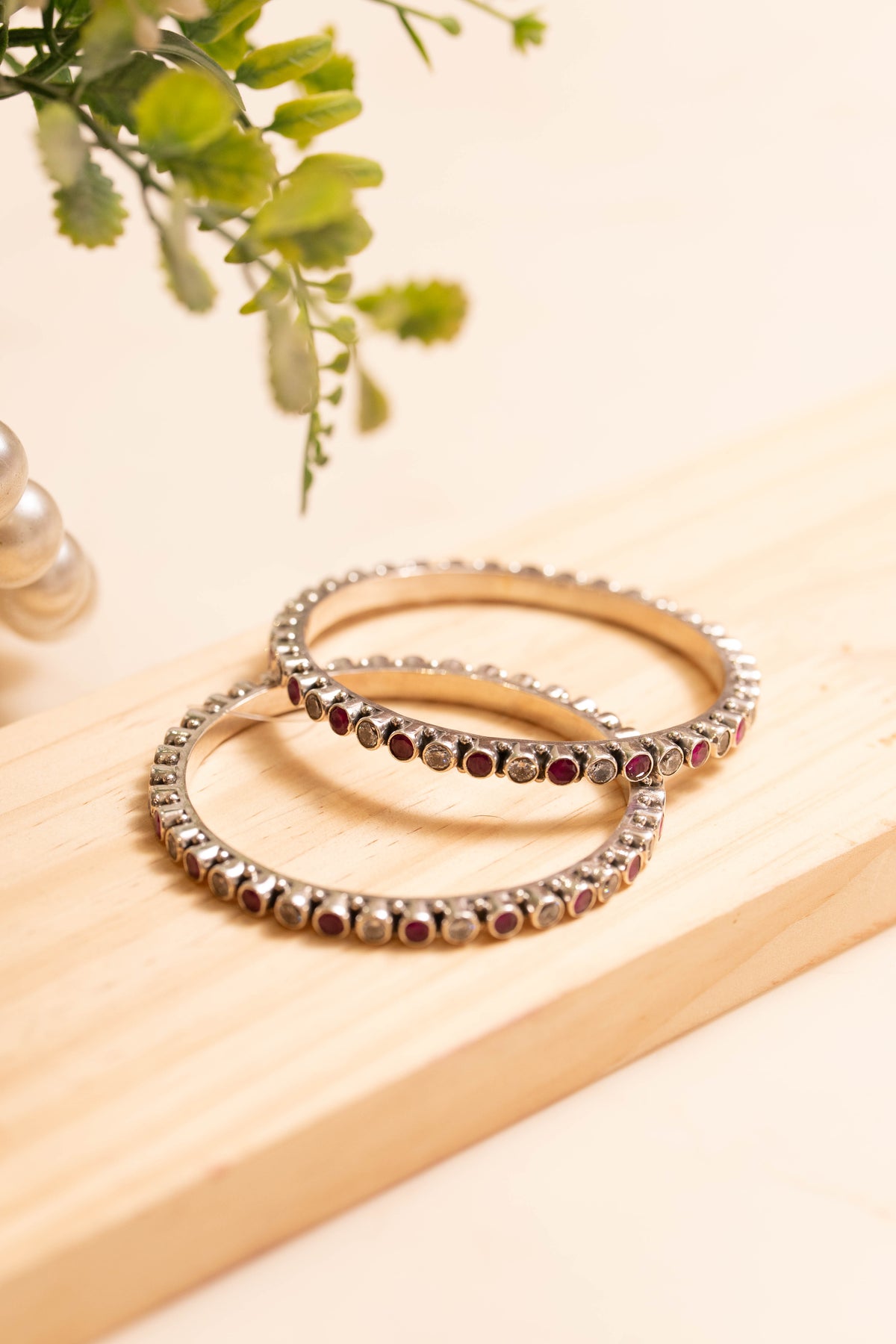 Mishi Ruby Trail Bangle