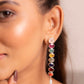 Navratna Celestial Drop Earrings