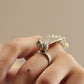 Anaya Peacock Pearl Heritage Ring