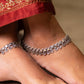 Aadhya Gulbahar Floral Anklet Pair
