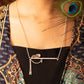 Aadhya Krishna’s Peacock Flute Necklace