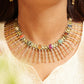 Anokhi Navratan Noor Fringe Necklace Set