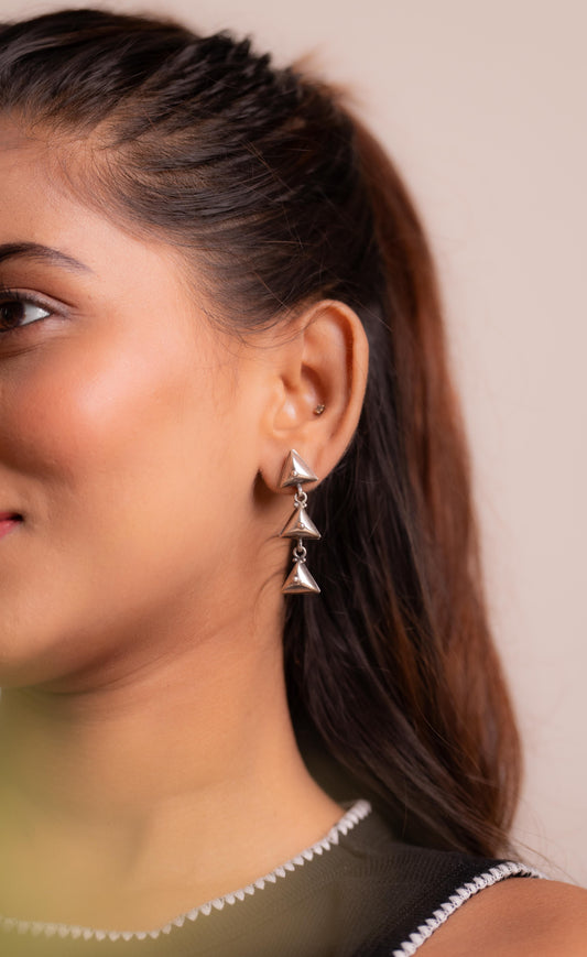 Anokhi Pyramid Cascade Earrings