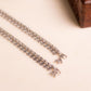 Aadhya Gulbahar Floral Anklet Pair
