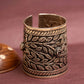 Anokhi Chitai Floral Motif Statement Handcuff