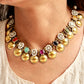 Anokhi Navratan Jhalar Pearl Necklace