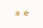 Celeste Diamond Star Studs