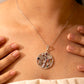 Mishi Navratan Floral Garden Necklace