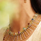 Anokhi Navratan Noor Fringe Necklace