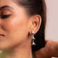 Anokhi Pyramid Cascade Earrings