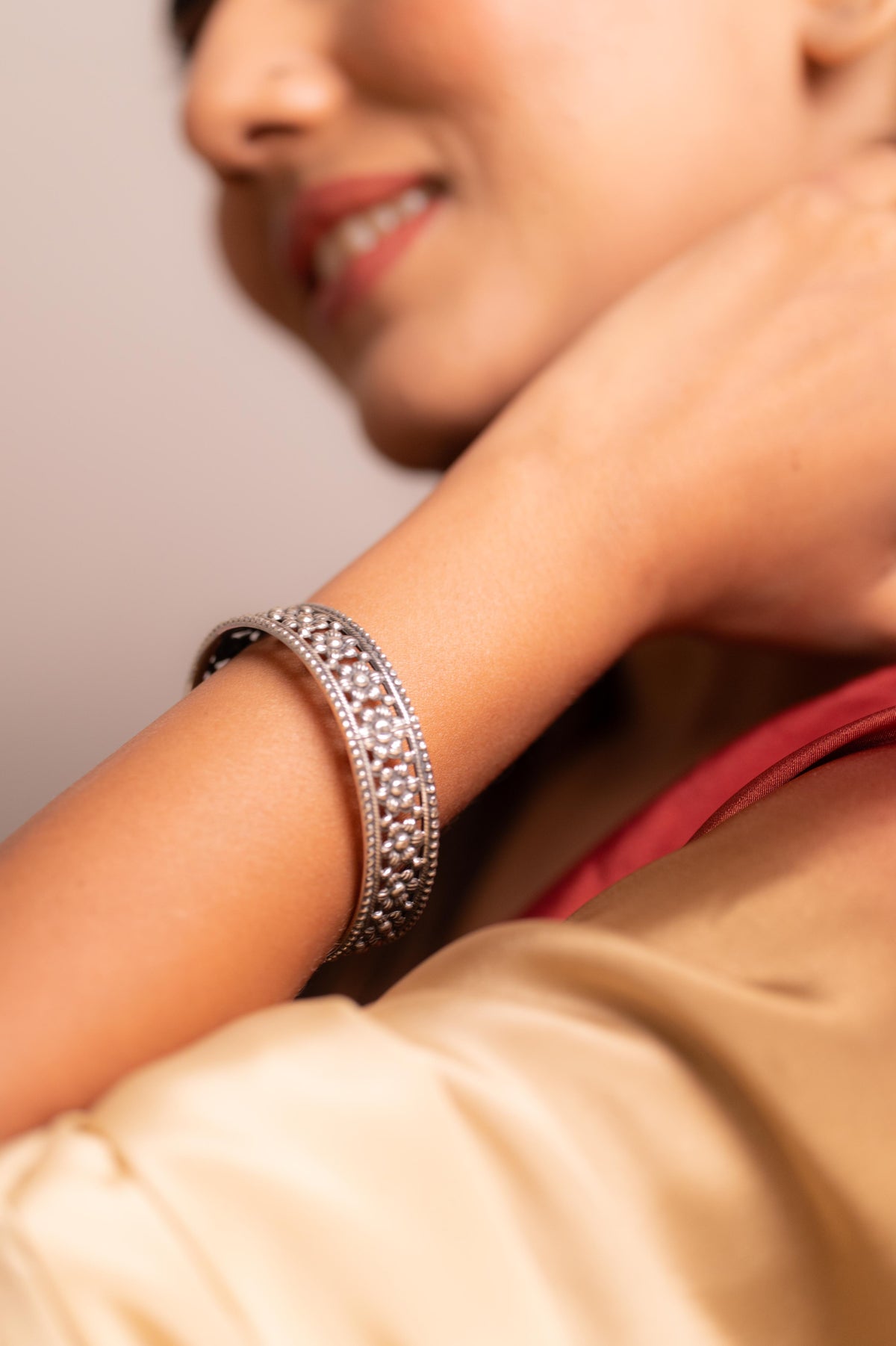 Anokhi Floral Heritage Bangle