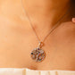 Mishi Navratan Floral Garden Necklace