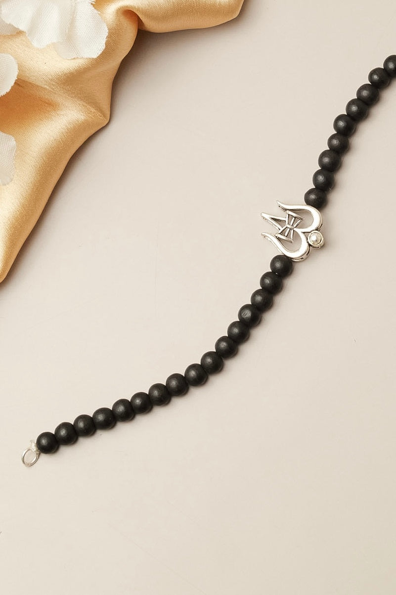 Shiva Trishul Karungali Bracelet