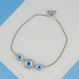 Silver Triple Protection Bracelet