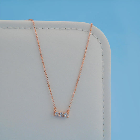 Multi-Stone Charm Necklace