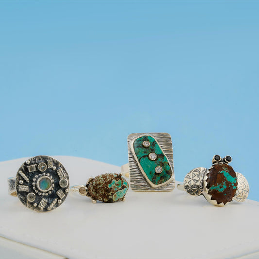 Mishi Modern Turquoise Ring