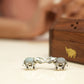 Aadhya Haathi Carved Stud Earring