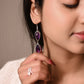 Mishi Purple Splendor Dangles