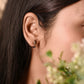 Rose Classic Knot Hoops