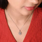 Silver Regalia Oval Necklace