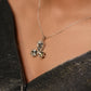 Flower Crystal Necklace