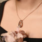 Rose Lumiere Teardrop Necklace