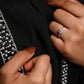 Silver Halo Bliss Ring