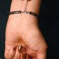 Aadhya Trinity Solitaire Silver Mangalsutra Bracelet