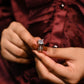 Triple Glow Solitaire Ring
