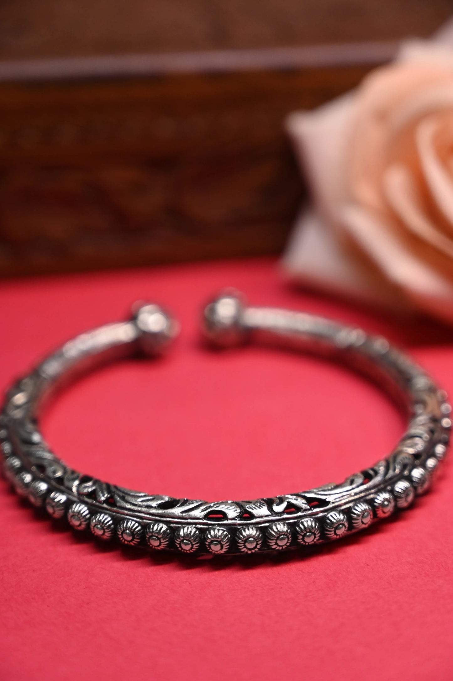 Tattva Intricate Chitai Ankle Kada