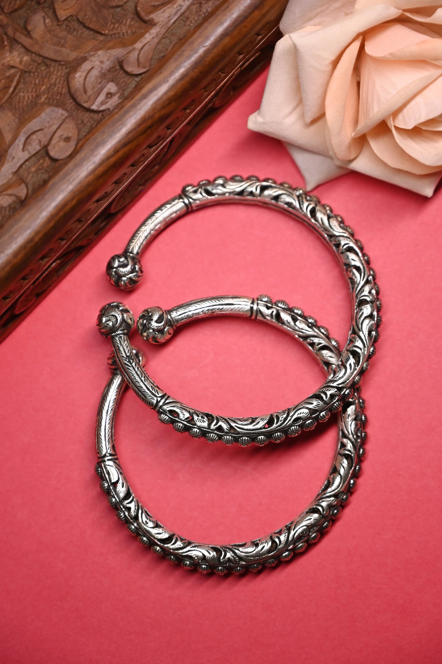 Tattva Intricate Chitai Ankle Kada