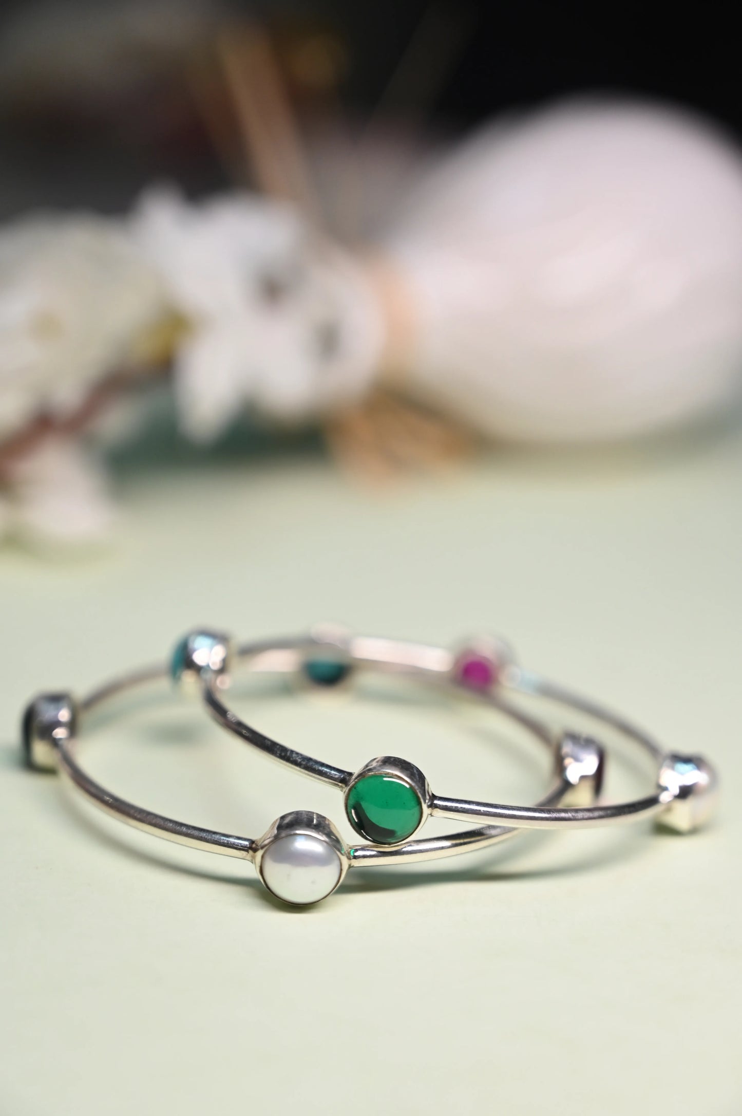 Aadya Fine Multistone Bangle