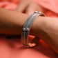 Aadya Flower Twisted Bangle