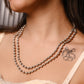 Virasat Double Layered Ball Chain Necklace