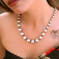 Aadya Classic Matte Ball Necklace