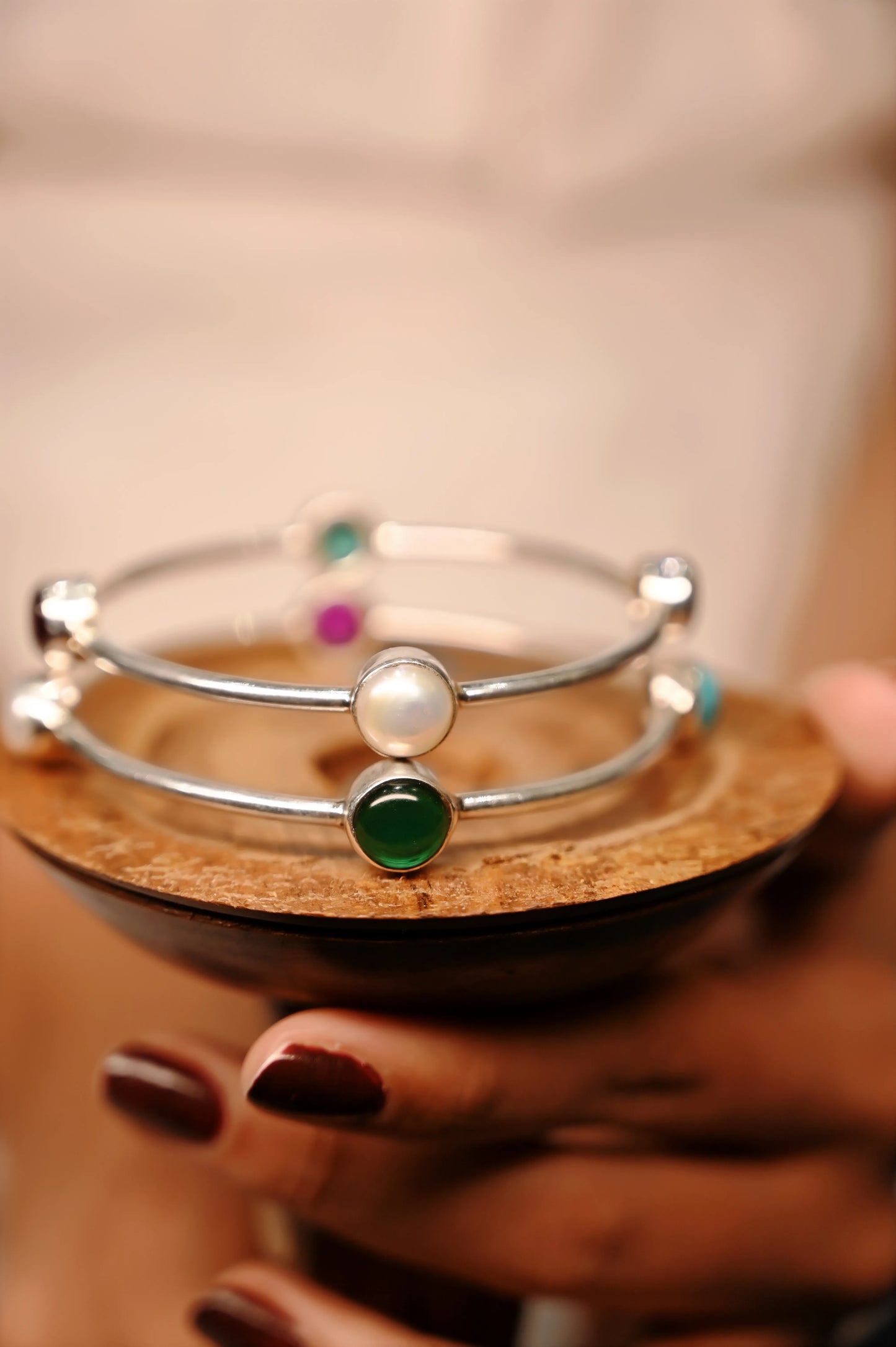 Aadya Fine Multistone Bangle