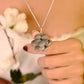 Ruh Embossed Flower Necklace