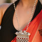 Anokhi Timeless Dual Peacock Jali Necklace