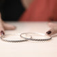 Aadhya Knot Woven Bangle