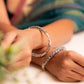 Classic Chitai Floral Carved Kada