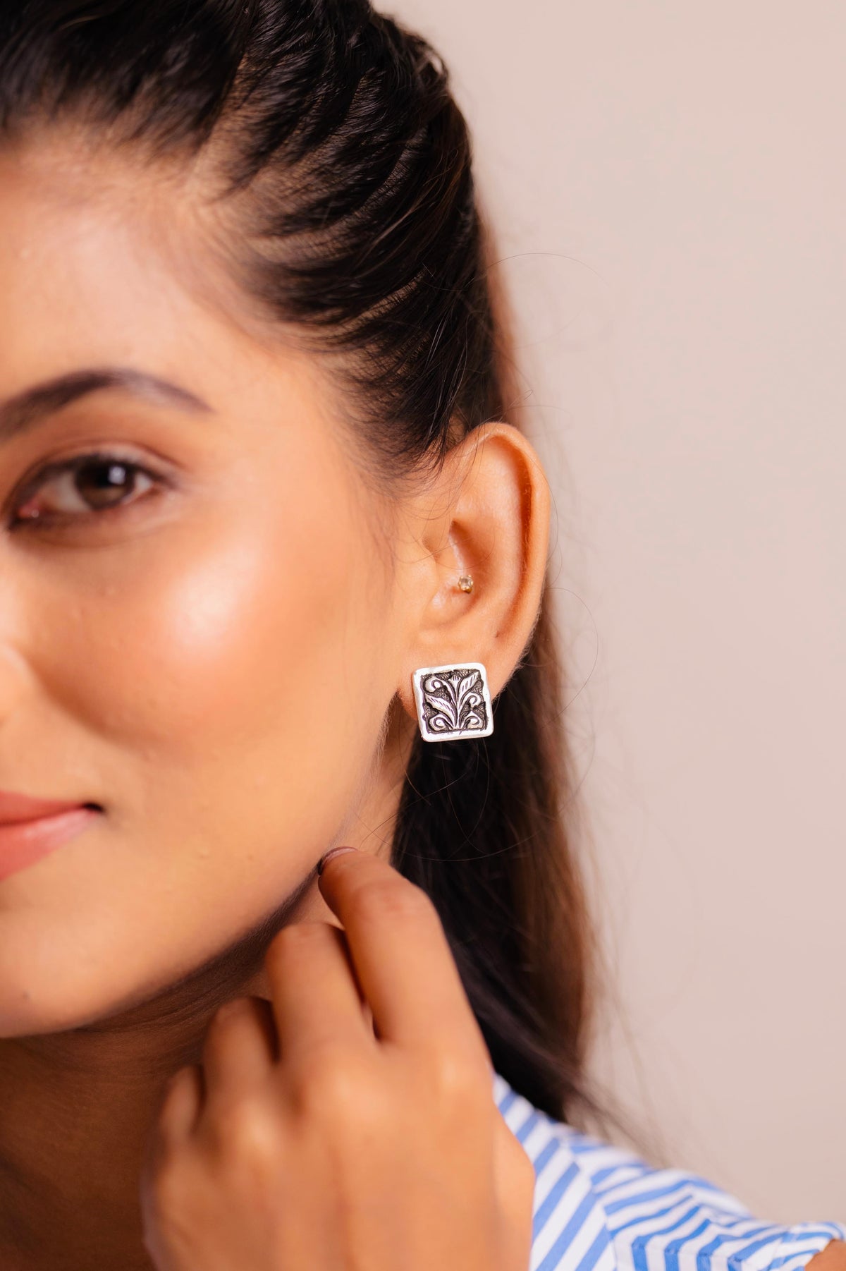 Aadhya Floral Vine Studs